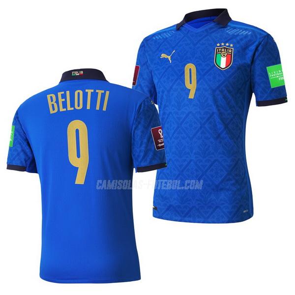 puma camisola itália belotti equipamento principal 2021-22