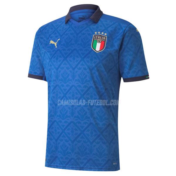 puma camisola itália equipamento principal 2020-21