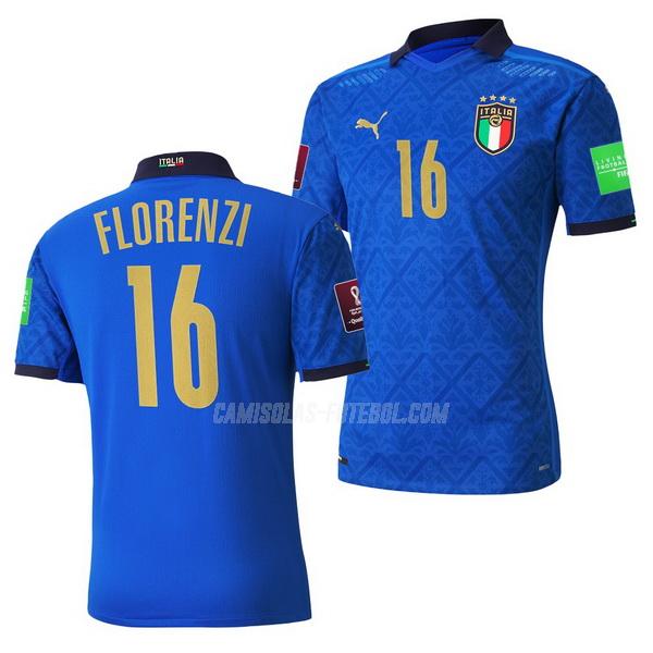 puma camisola itália florenzi equipamento principal 2021-22