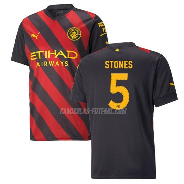 puma camisola manchester city stones equipamento suplente 2022-23