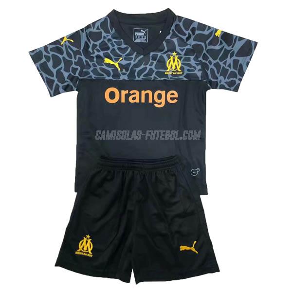puma camisola olympique de marsella crianças equipamento alternativo 2019-2020