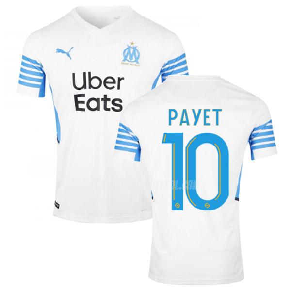 puma camisola olympique de marsella payet equipamento principal 2021-22