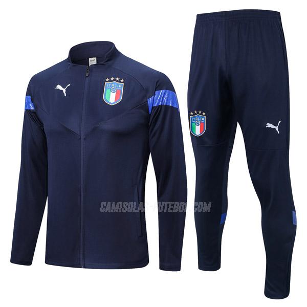 puma casaco itália 221228a1 azul-marinho 2022