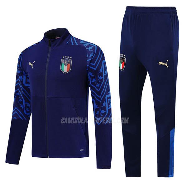 puma casaco itália azul escuro 2019-2020
