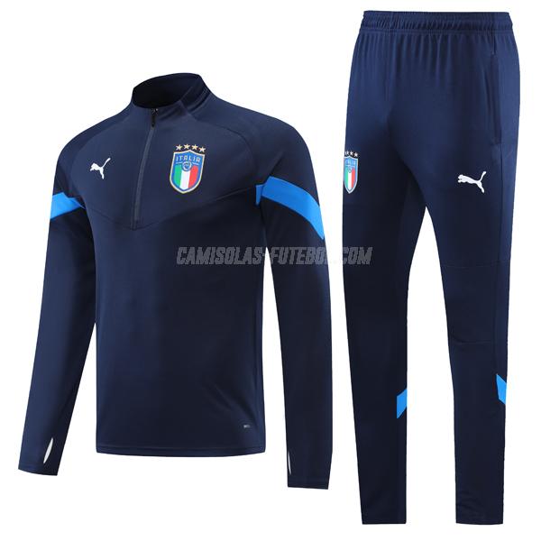 puma casaco itália azul marinho 22813a 2022-23