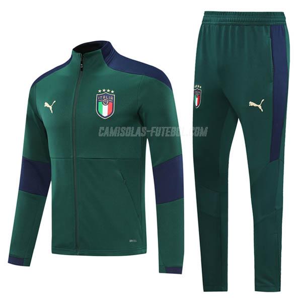 puma casaco itália i verde 2020-21