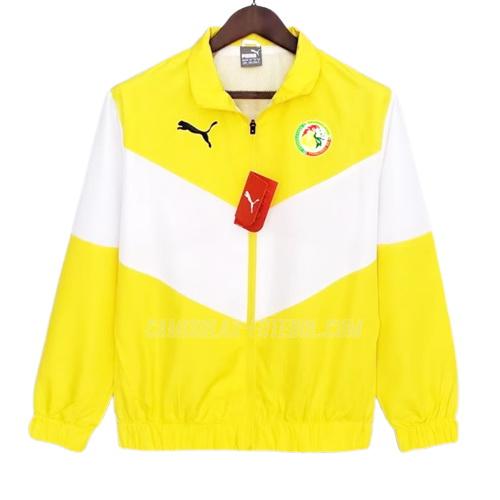 puma casaco windrunner senegal 22109a1 amarelo 2022-23
