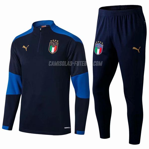 puma sweatshirt itália azul marinho 2021