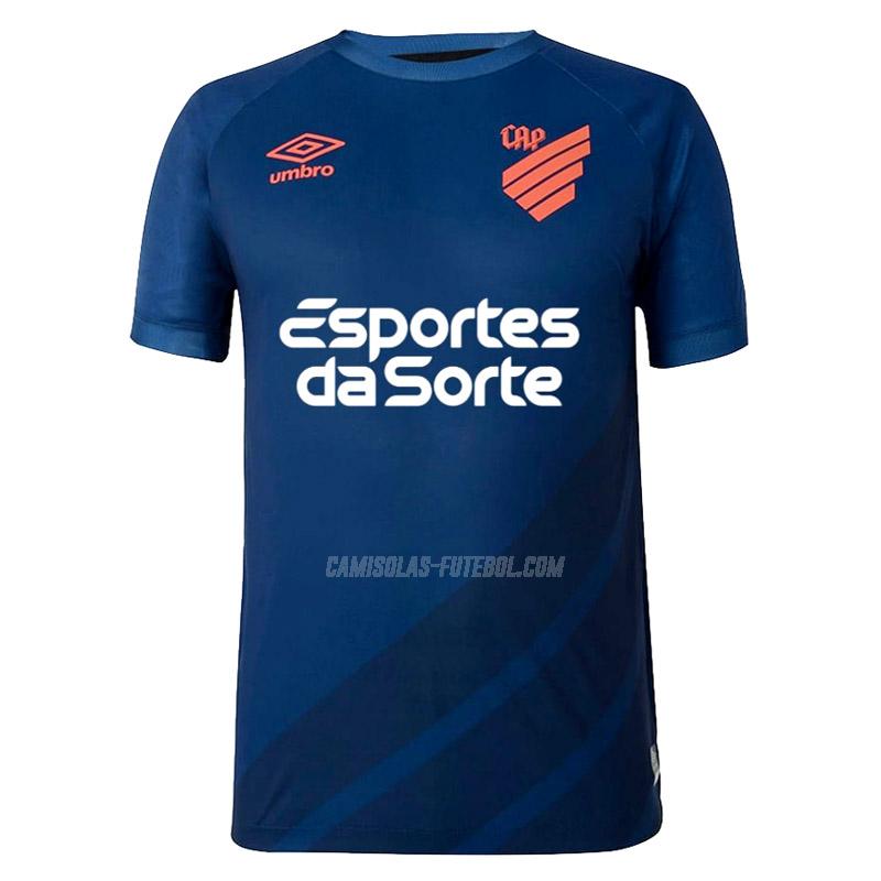 umbro camisola athletico paranaense guarda-redes azul 2023-24