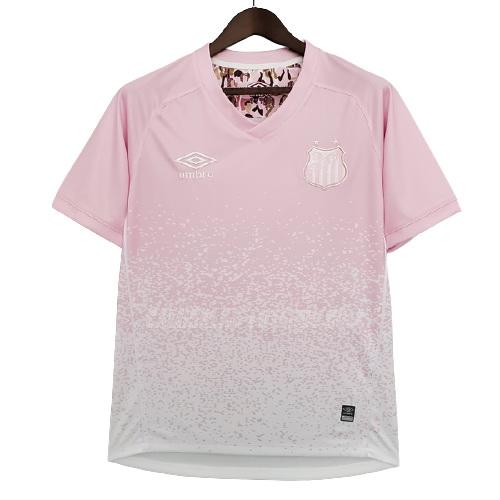 umbro camisola santos fc edição especial rosa 2021-22